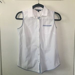 Brooks Brothers Sleeveless Dress Shirt